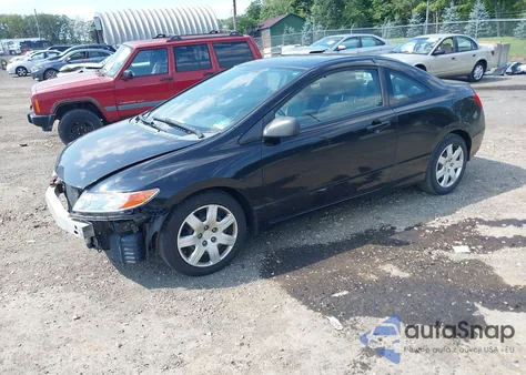 2009 Honda Civic Lx из США, поврежденный, VIN 2HGFG12649H540362